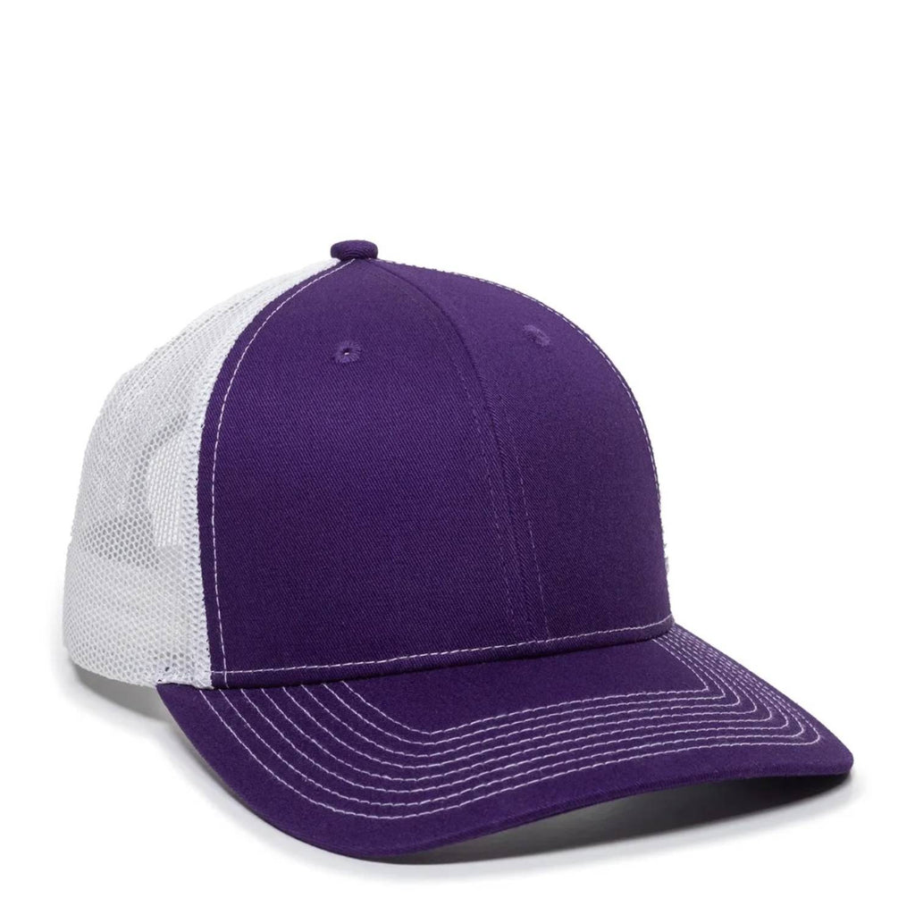 Outdoor Cap OC771 Premium Modern Trucker Cap – Pro Round Crown, Mesh Back, Structured Fit, Adjustable Snapback
