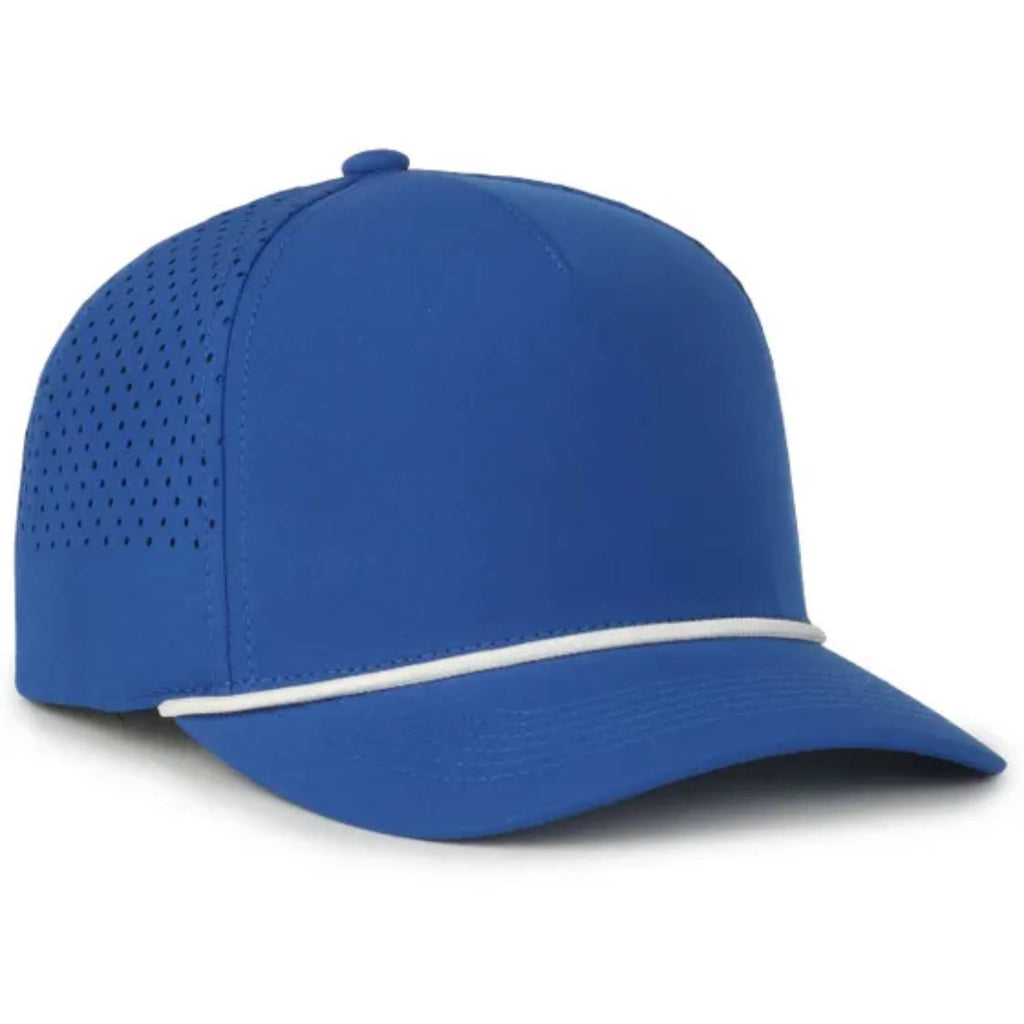 Outdoor Cap 551PF Performance Trucker Cap – High Crown Structured Hat with UPF 50+, Perforated Back Panels & Moisture-Wicking Sweatband