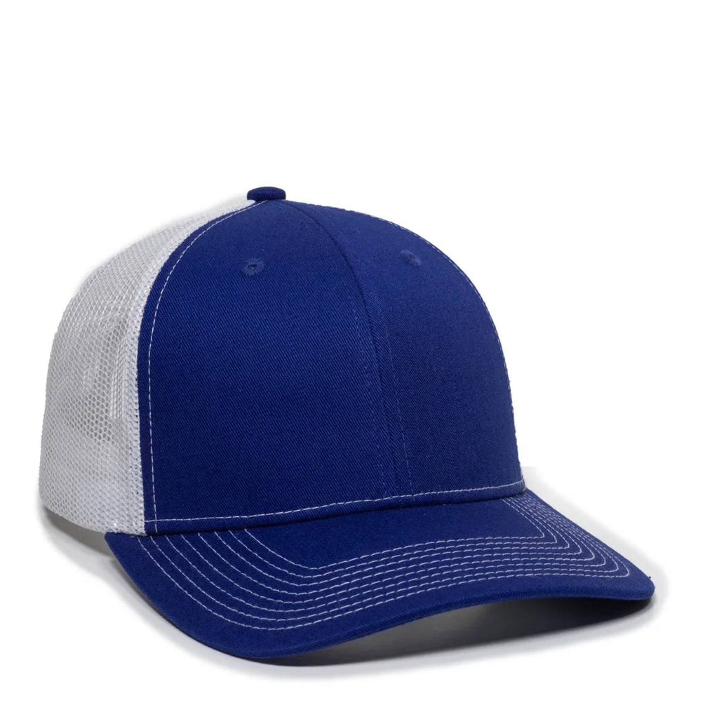 Outdoor Cap OC771 Premium Modern Trucker Cap – Pro Round Crown, Mesh Back, Structured Fit, Adjustable Snapback