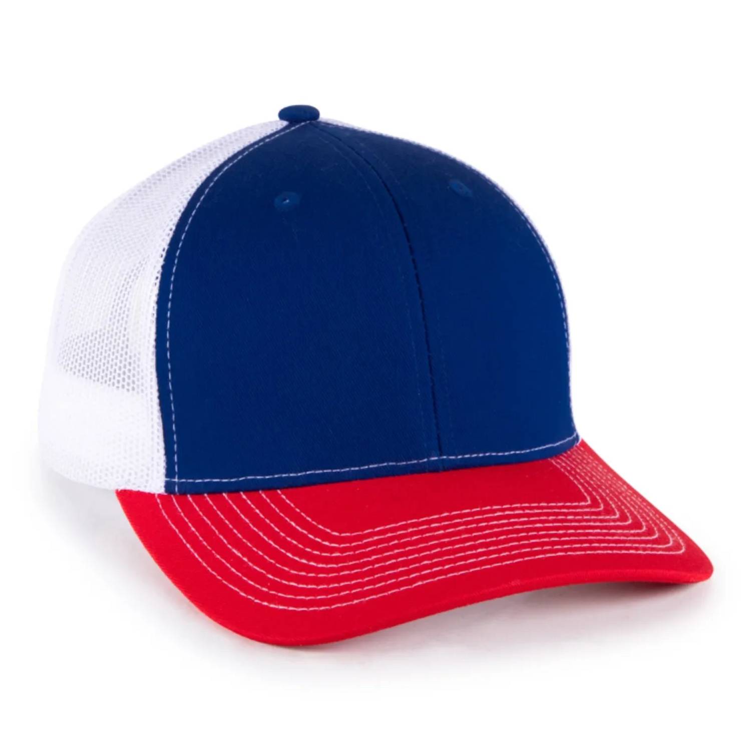 Outdoor Cap OC771 Premium Modern Trucker Cap – Pro Round Crown, Mesh Back, Structured Fit, Adjustable Snapback
