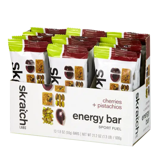 Skratch Labs Energy Bar Sport Fuel - Single Serving & Variety Pack