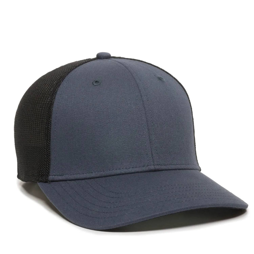 Outdoor Cap RGR360M ProFlex Premium Twill Mesh Back Cap – Structured Pro Round Crown Adjustable Snapback