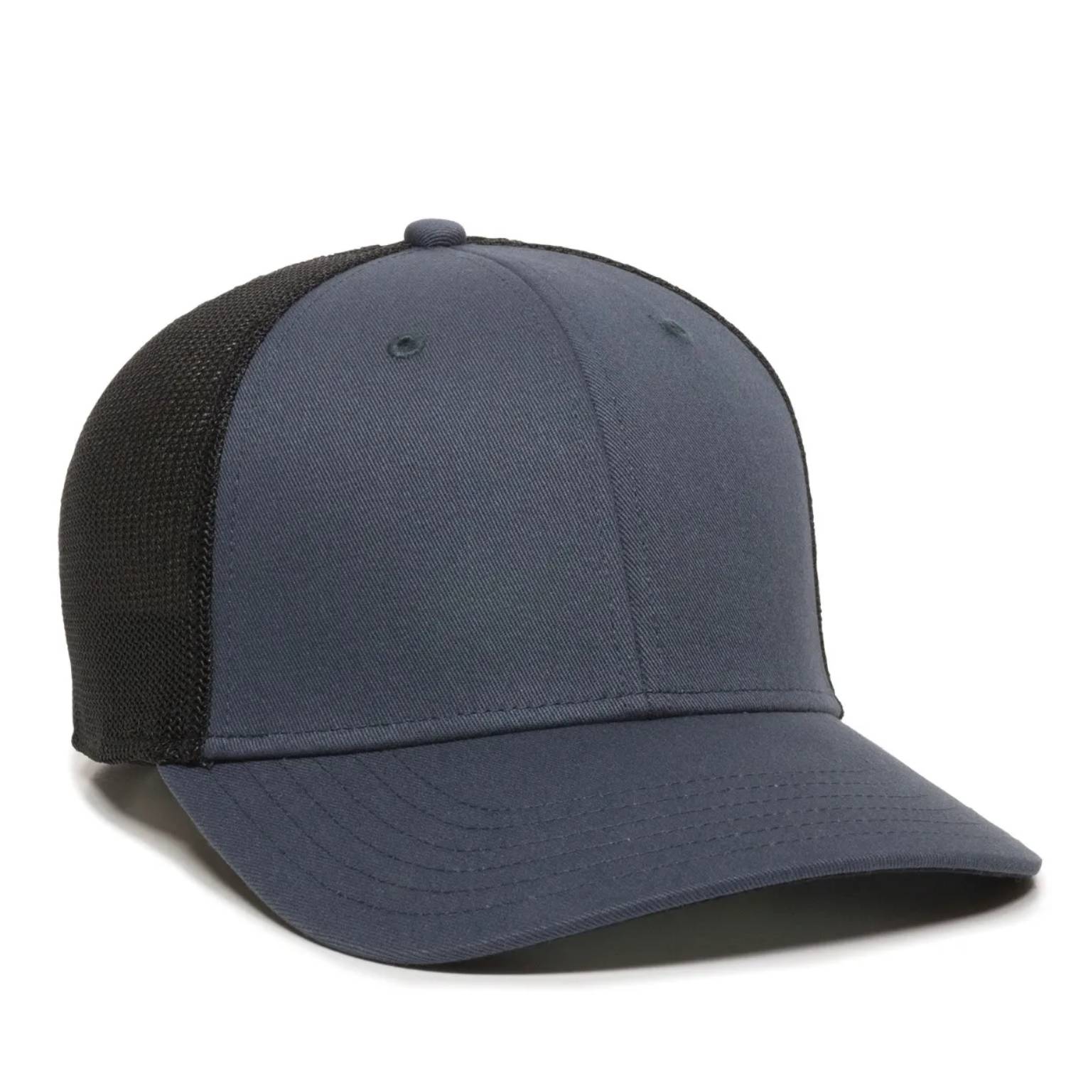 Outdoor Cap RGR360M ProFlex Premium Twill Mesh Back Cap – Structured Pro Round Crown Adjustable Snapback