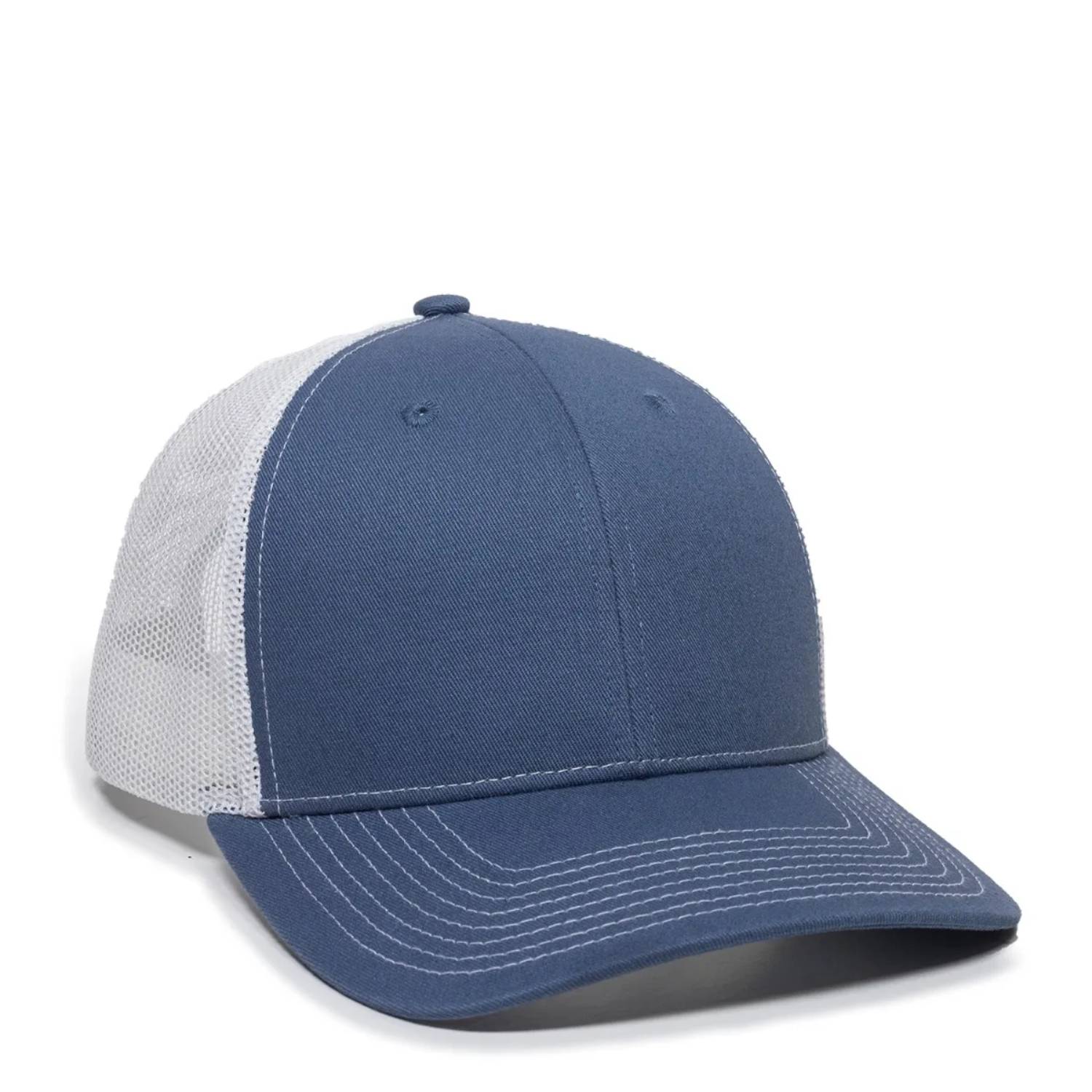 Outdoor Cap OC771 Premium Modern Trucker Cap – Pro Round Crown, Mesh Back, Structured Fit, Adjustable Snapback