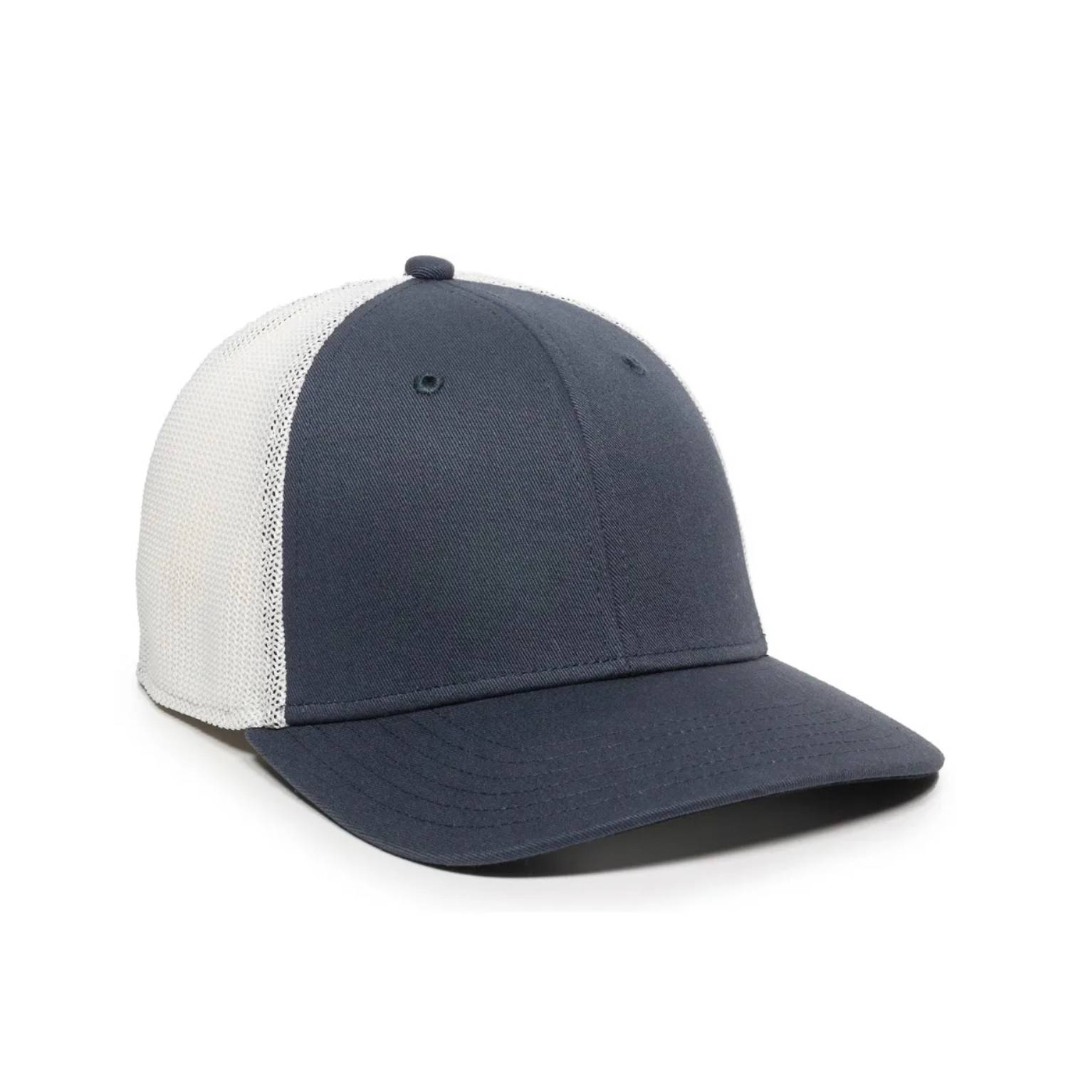Outdoor Cap RGR360M ProFlex Premium Twill Mesh Back Cap – Structured Pro Round Crown Adjustable Snapback