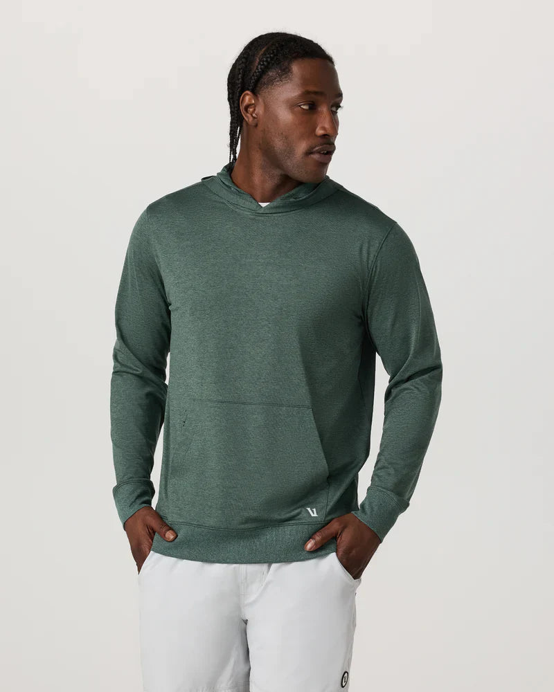 Vuori Sunday Hoodie 2.0 – Men’s Athletic Fit Performance Hoodie
