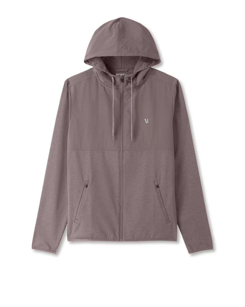 Vuori Sunday Element Jacket – Men’s Performance Stretch Hooded Jacket
