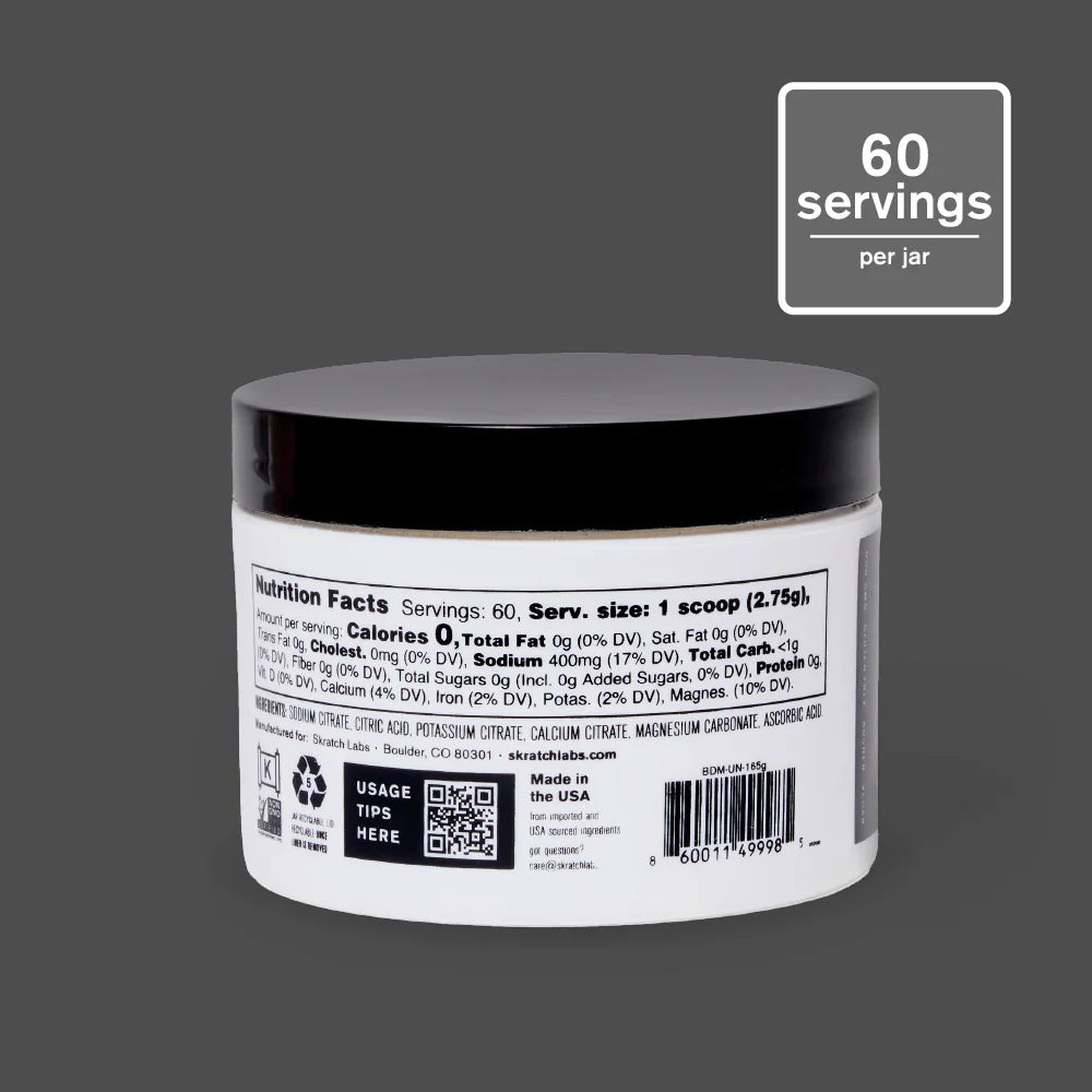 Skratch Labs Electrolyte Booster – 60 Servings