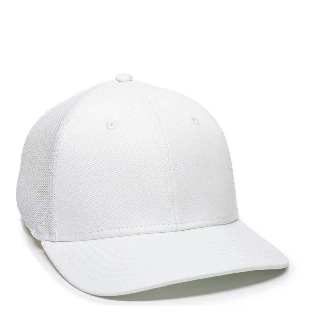Outdoor Cap RGR360M ProFlex Premium Twill Mesh Back Cap – Structured Pro Round Crown Adjustable Snapback