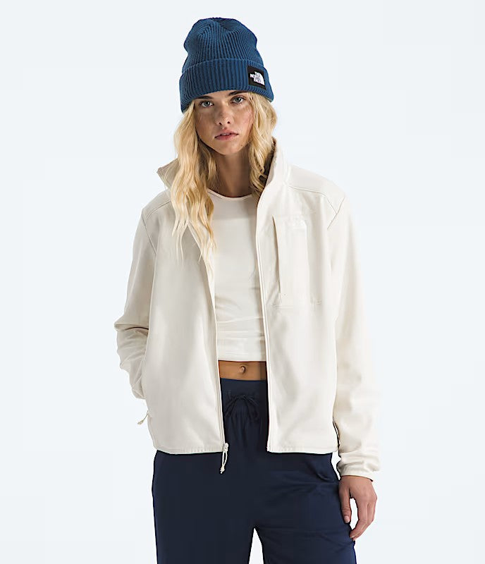 The North Face Performance Fleece Full-Zip Jacket - Women’s Lightweight Midlayer with Secure Pockets and Elastic Hem