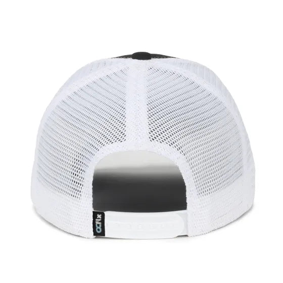Outdoor Cap FLX672M ProFlex® Stretch Mesh Cap – Structured Pro Round Crown, Premium Cotton Twill, Adjustable Sweatband