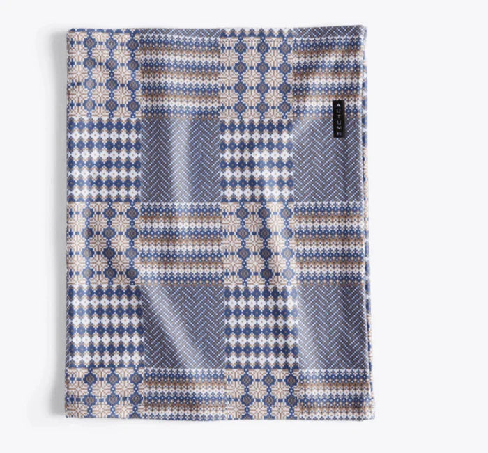 Autumn Lined Neck Gaiter – Micro Fleece with Stretch