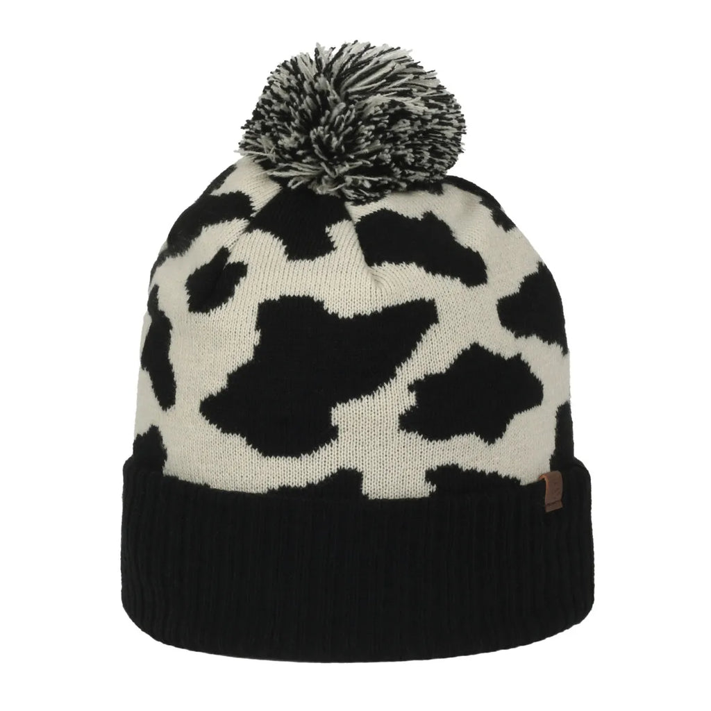 Outdoor Cap KNF-WILD Beanie | Acrylic Knit Watch Cap with 3" Cuff and Tonal Pom