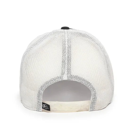 Outdoor Cap RGR360M ProFlex Premium Twill Mesh Back Cap – Structured Pro Round Crown Adjustable Snapback