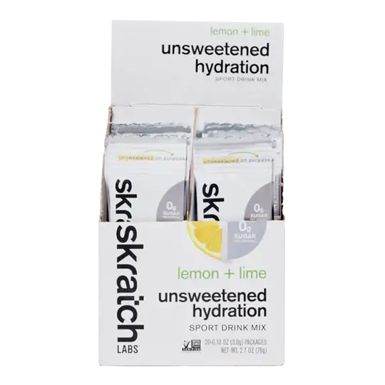 Skratch Labs Unsweetened Hydration Sport Drink Mix - Single Serving Stick