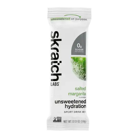 Skratch Labs Unsweetened Hydration Sport Drink Mix - Single Serving Stick